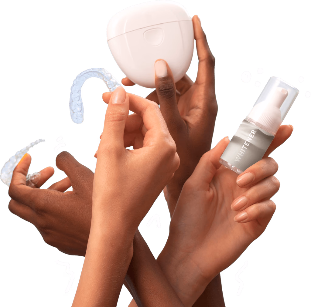 Dental care products and clear aligners