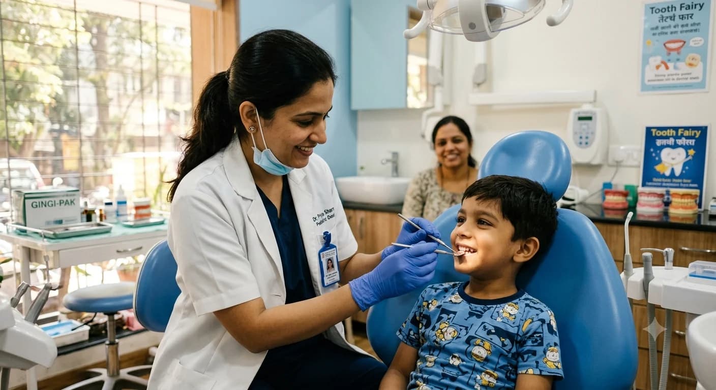 7 common dental problems in children explained by pediatric dentist Dr. Nikita Sharma in Ajmer