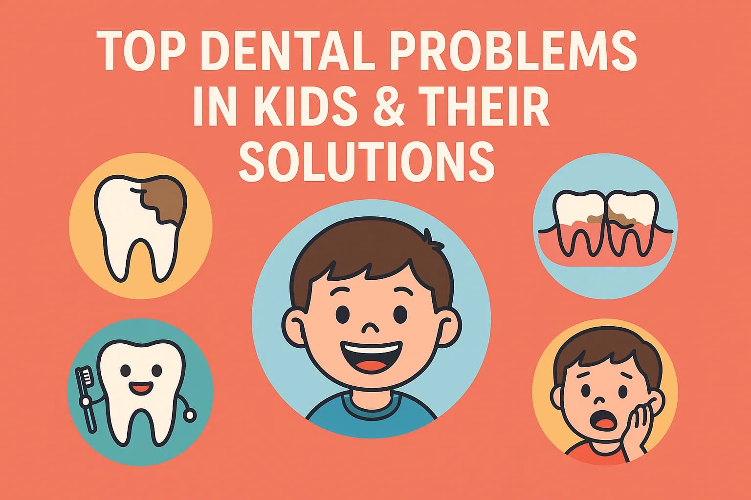 Common dental problems in children and solutions by Dr. Nikita Sharma, best pediatric dentist in Ajmer